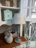 LAMPA SHABBY CHIC WYS 49 CM VINTAGE RETRO SERCE