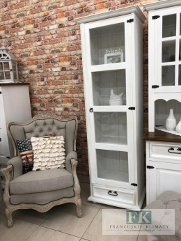 LITE DREWNO ! WITRYNA biała PROWANSJA nowa LITE DREWNO FRANCJA SHABBY vintage