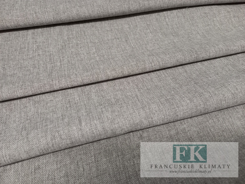 TKANINA MATERIAŁ ZASŁONOWY , OBRUSOWY SZER 160 CM SZARY MELANŻ