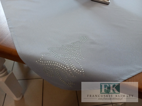 SERWETA BIEŻNIK 85X85 CHOINKA DŻETY ŚWIĘTA