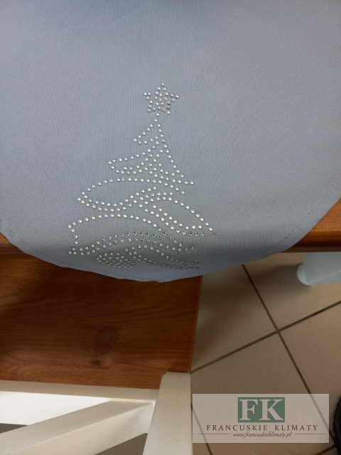 SERWETA BIEŻNIK 85X85 CHOINKA DŻETY ŚWIĘTA