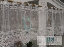 ZAZDROSTKA GIPIURA WYS 40 CM PROWANSJA , SHABBY CHIC