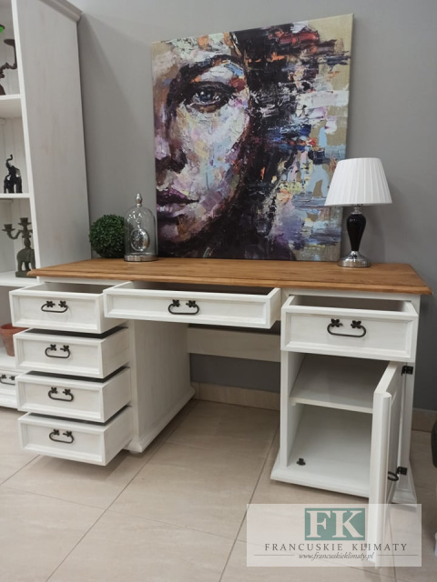 BIURKO 150cm PROWANSJA nowe LITE DREWNO FRANCJA SHABBY BIURKO 150cm PROWANSJA nowe LITE DREWNO FRANCJA SHABBY