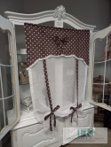 ROLETKA, EKRAN , PANEL PROWANSJA , SHABBY, SZER 80 CM WYS 140 BATYST , BAWEŁNA