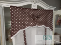 ROLETKA, EKRAN , PANEL PROWANSJA , SHABBY, SZER 80 CM WYS 140 BATYST , BAWEŁNA