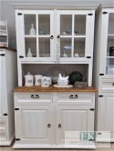 SERWANTKA KREDENS WITRYNA seria PROWANSJA wys.195cm LITE DREWNO shabby vintage SERWANTKA KREDENS WITRYNA seria PROWANSJA wys.195cm LITE DREWNO shabby vintage