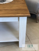 seria PROWANSJA - LITE DREWNO ! - STOLIK KAWOWY 75/75 cm SHABBY