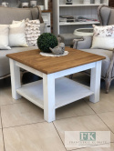 seria PROWANSJA - LITE DREWNO ! - STOLIK KAWOWY 75/75 cm SHABBY