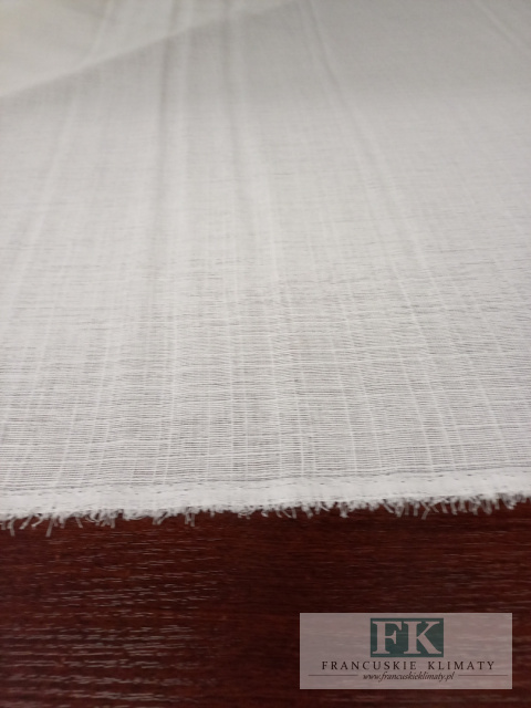 MATERIAŁ , TKANINA KREM NATURA GRUBY SPLOT szerokość 160 cm