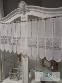 METRAŻ , ZAZDROSTKA WITRAŻ BATYST , ORGANZA GIPIURA HAFT BIEL , WYS 40 CM , PROWANSJA , VINTAGE , RETRO METRAŻ , ZAZDROSTKA WITRAŻ BATYST , ORGANZA GIPIURA HAFT BIEL , WYS 40 CM , PROWANSJA , VINTAGE , RETRO