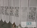 METRAŻ , ZAZDROSTKA WITRAŻ BATYST , ORGANZA GIPIURA HAFT BIEL , WYS 40 CM , PROWANSJA , VINTAGE , RETRO METRAŻ , ZAZDROSTKA WITRAŻ BATYST , ORGANZA GIPIURA HAFT BIEL , WYS 40 CM , PROWANSJA , VINTAGE , RETRO