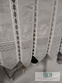 METRAŻ , ZAZDROSTKA WITRAŻ BATYST GIPIURA HAFT ŚMIETANKA , WYS 70 CM , PROWANSJA , VINTAGE , RETRO METRAŻ , ZAZDROSTKA WITRAŻ BATYST GIPIURA HAFT ŚMIETANKA , WYS 70 CM , PROWANSJA , VINTAGE , RETRO