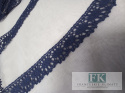 PROWANSJA! KORONKA KLOCKOWA 100 % BAWEŁNA GRANAT 2 CM PROWANSJA! KORONKA KLOCKOWA 100 % BAWEŁNA GRANAT 2 CM