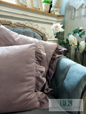 plusz - velvet PODUSZKA 64X40 FALBANY STYL FRANCUSKI PROWANSALSKI VINATGE plusz - velvet PODUSZKA 64X40 FALBANY STYL FRANCUSKI PROWANSALSKI VINATGE