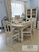 FRANCUSKI STÓŁ 200 cm biały SHABBY PROWANSJA FRANCUSKI STÓŁ 200 cm biały SHABBY PROWANSJA