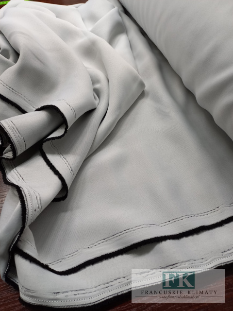 MATERIA , TKANINA Ł ZASŁONOWA OBRUSOWA 300 CM JASNOSZARA