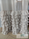 PROWANSJA FIRANA BOK 10 FALBAN FALBANY retro vintage 140/250 cm