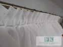 PROWANSJA FIRANA Z FALBANAMI 340/100 CM , 3 FALBANY , retro vintage BATYST