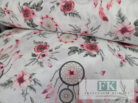 TKANINA BAWEŁNIANA , BAWEŁNA 100% , szer 160 CM ŁAPACZ SNÓW