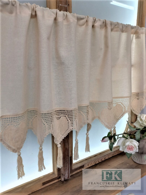 ZAZDROSTKA METRAŻ WYS 60-70 CM BAWEŁNA NATURAL NELA , SHABBY , PROWANSJA RETRO VINTAGE BAWEŁNA ZAZDROSTKA METRAŻ WYS 60-70 CM BAWEŁNA NATURAL NELA , SHABBY , PROWANSJA RETRO VINTAGE BAWEŁNA