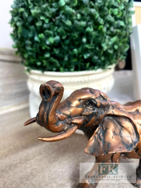 FIGURA SŁOŃ 22 CM DEKORACJA ORIENT