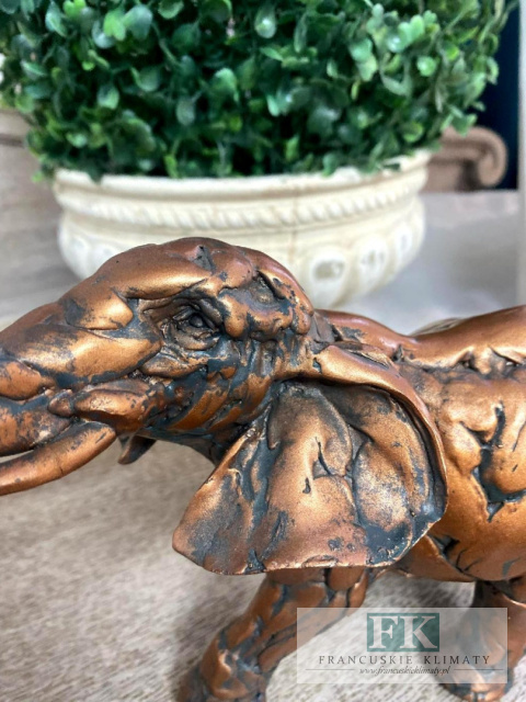 FIGURA SŁOŃ 22 CM DEKORACJA ORIENT