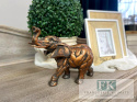FIGURA SŁOŃ 22 CM DEKORACJA ORIENT