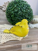 FIGURKA ŻÓŁTY PTASZEK 15 CM SHABBY VINTAGE