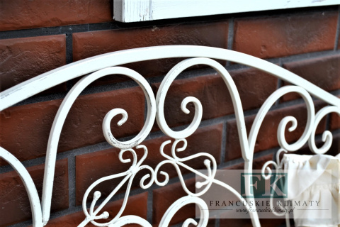 ŁAWKA KUTY METAL HOME & GARDEN Z DREWNIANYM SIEDZISKIEM W STYLU FRANCUSKIM , PROWANSALSKIM , SHABBY , LOFT. ŁAWKA KUTY METAL HOME & GARDEN Z DREWNIANYM SIEDZISKIEM W STYLU FRANCUSKIM , PROWANSALSKIM , SHABBY , LOFT.