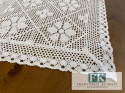 OBRUS NICIANY BIEŻNIK szydełko 40 X 180 CM , 100 % BAWEŁNA tkany klockowo SZYDEŁKOWY OBRUS NICIANY BIEŻNIK szydełko 40 X 180 CM , 100 % BAWEŁNA tkany klockowo SZYDEŁKOWY