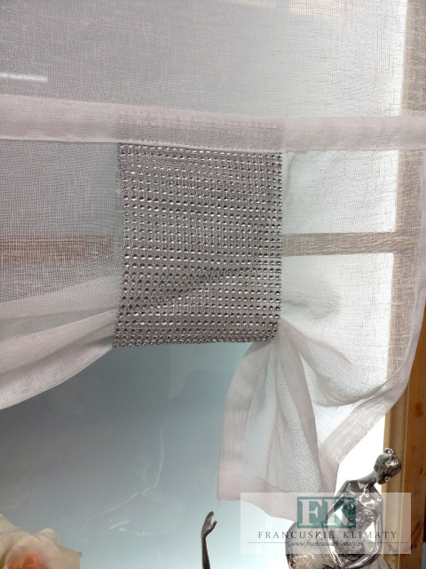 ROLETKA FIRANA EKRAN SZER 100 CM GLAMOUR CYRKONIE