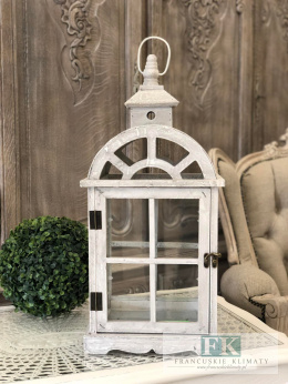 LATARNIA - LAMPION 54 cm W STYLU FRANCUSKIM , SHABBY , PROWANSJA 