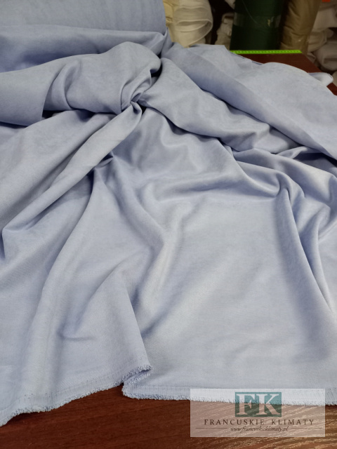 TKANINA ZASŁONOWO OBRUSOWA ELF 300 CM BŁĘKIT , PROWANSJA , SHABBY