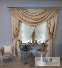KOMPLET Z KRYSZTAŁAMI ! FIRANA + ZASŁONY + LAMBREKIN PROWANSJA , SHABBY , VINTAGE + KOMPLET Z KRYSZTAŁAMI ! FIRANA + ZASŁONY + LAMBREKIN PROWANSJA , SHABBY , VINTAGE +