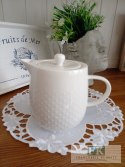 KOLEKCJA WHITE DROP DZBANEK poj. 800ml. styl francuski, shabby, vintage