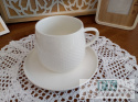 KOLEKCJA WHITE DROP FILIŻANKA ZE SPODKIEM poj. 300ml. styl francuski, shabby, vintage KOLEKCJA WHITE DROP FILIŻANKA ZE SPODKIEM poj. 300ml. styl francuski, shabby, vintage