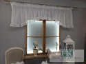ZLAMBREKIN ŁUCZEK Z FALBANKĄ , MARKIZETA , 385/70 SHABBY , CHIC , PROWANSJA ZLAMBREKIN ŁUCZEK Z FALBANKĄ , MARKIZETA , 385/70 SHABBY , CHIC , PROWANSJA