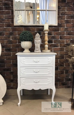 FRANCJA dębowa KOMODA SZUFLADNIK SHABBY PROWANSJA VINTAGE