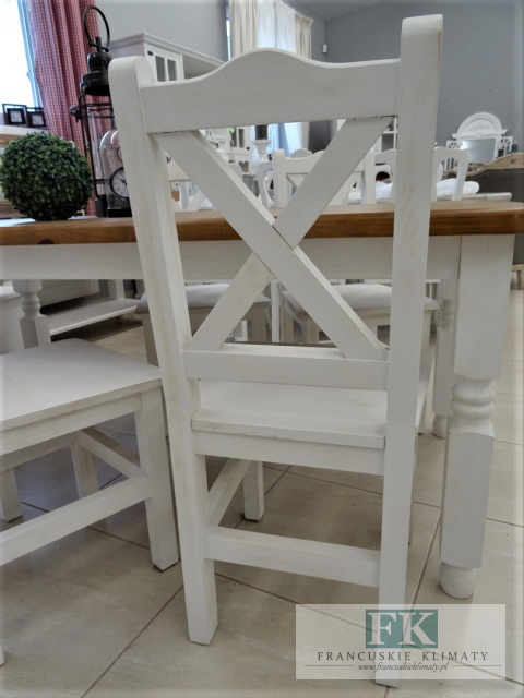 KOMPLET LITE DREWNO ! STÓŁ + 6 KRZESEŁ - 180 X 90 CM KOMPLET LITE DREWNO ! STÓŁ + 6 KRZESEŁ - 180 X 90 CM