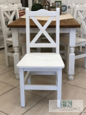KOMPLET LITE DREWNO ! STÓŁ + 6 KRZESEŁ - 180 X 90 CM KOMPLET LITE DREWNO ! STÓŁ + 6 KRZESEŁ - 180 X 90 CM