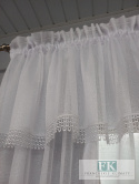 KPL "SANDRA" LAMBREKIN + FIRANA , GIPIURA , prowansja , shabby chic