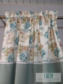 ZASŁONA BOK MIĘTA 250/140 STYL SHABBY CHICK ZASŁONA BOK MIĘTA 250/140 STYL SHABBY CHICK