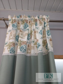 ZASŁONA BOK MIĘTA 250/140 STYL SHABBY CHICK ZASŁONA BOK MIĘTA 250/140 STYL SHABBY CHICK