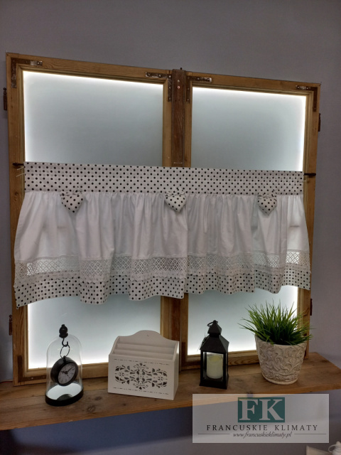 ZAZDROSTKA ZAZDROSKA SZYTA SERCE SERDUSZKO kropki czarne 110/50 SHABBY NA WYMIAR , BAWEŁNA 100% ZAZDROSTKA ZAZDROSKA SZYTA SERCE SERDUSZKO kropki czarne 110/50 SHABBY NA WYMIAR , BAWEŁNA 100%
