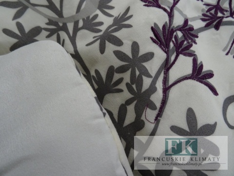 KŁ. NARZUTA FLOWER PATTERN 220 X 240 CM BAWEŁNA SHABBY , PROWANSJA , VINTAGE