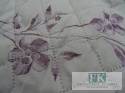 KŁ. NARZUTA PIKOWANA LAWENDOWA 220 X 240 CM BAWEŁNA SHABBY , PROWANSJA , VINTAGE