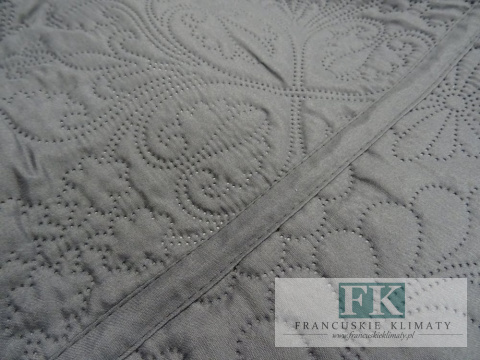 KŁ. NARZUTA PIKOWANA ORNAMENT 220 X 240 CM BAWEŁNA SHABBY , PROWANSJA , VINTAGE