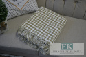 KOC PEPITKA BEŻOWO-BIAŁA 160X200 NARZUTA SHABBY CHIC VINTAGE KOC PEPITKA BEŻOWO-BIAŁA 160X200 NARZUTA SHABBY CHIC VINTAGE