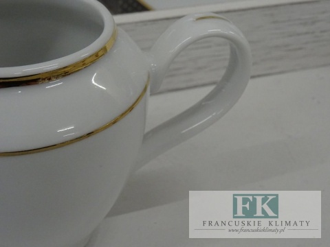 KOLEKCJA GOLD FRAME MLECZNIK wys. 7 cm styl francuski, shabby, vintage