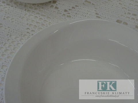 KOLEKCJA SNOW WHITE SALATERKA śr. 16 cm styl francuski, shabby, vintage